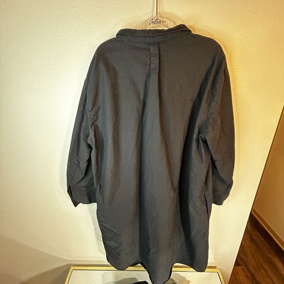 Pomander Tuckernuck Women's Black Place Polly Mini Dress M *Missing  1 Button - Picture 8 of 8